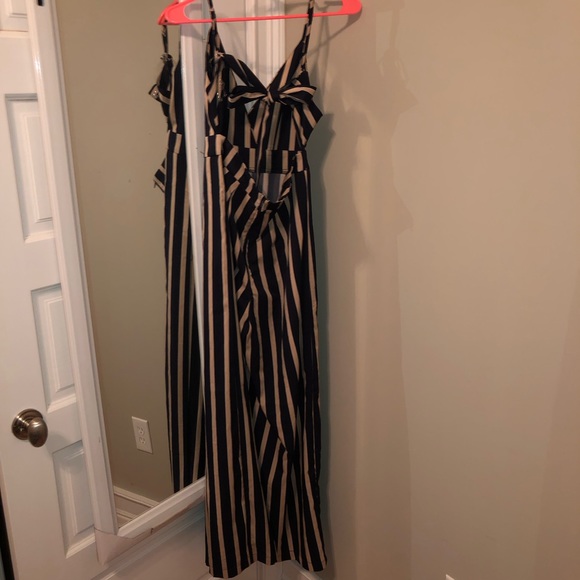 Striped Jumpsuit - Picture 3 of 3